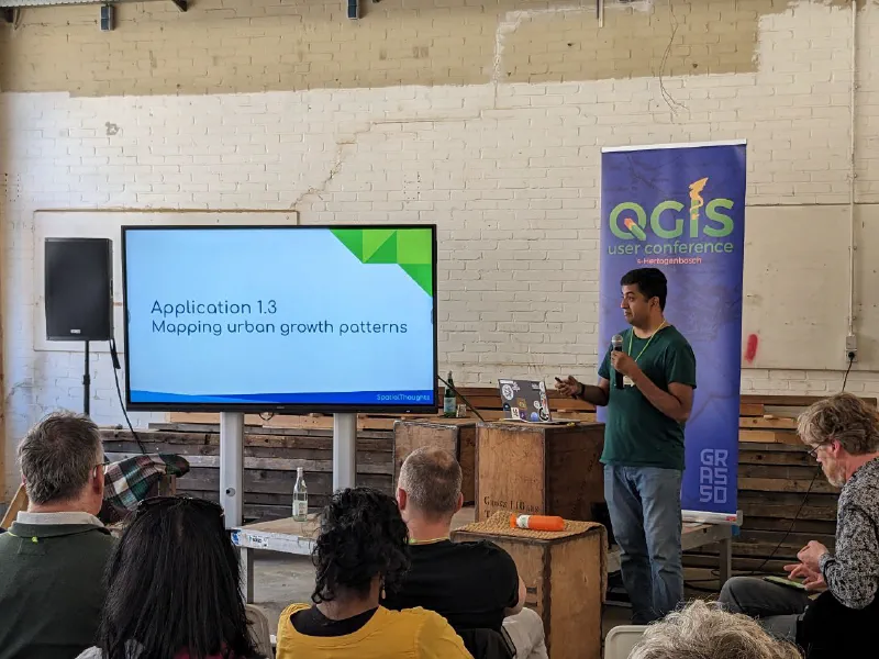 My talk on "QGIS Applications for Urban and Regional Planning"